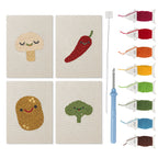 Fruits & Vegetables 32 | Mini Punch Needle Kit