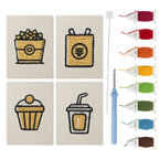 Fast Food 6 | Mini Punch Needle Kit