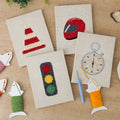 Traffic & Road Signs 1 | Mini Punch Needle Kit