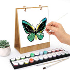 2026 Paint by Numbers desk Calendar | Butterfly Edition