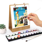 2026 Paint by Numbers desk Calendar | World trip Edition