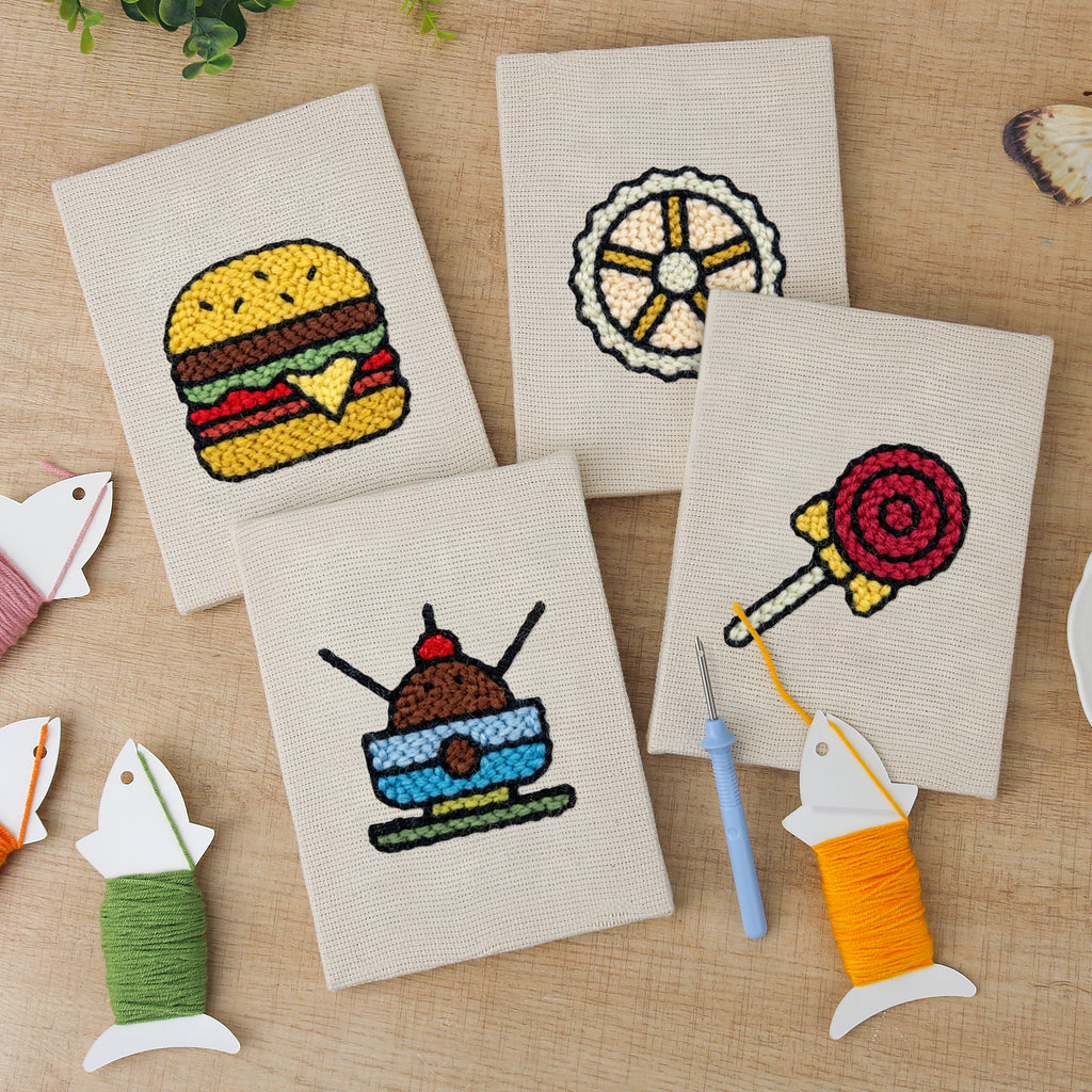 Fast Food 3 | Mini Punch Needle Kit