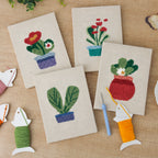 Potted Plants 7 | Mini Punch Needle Kit