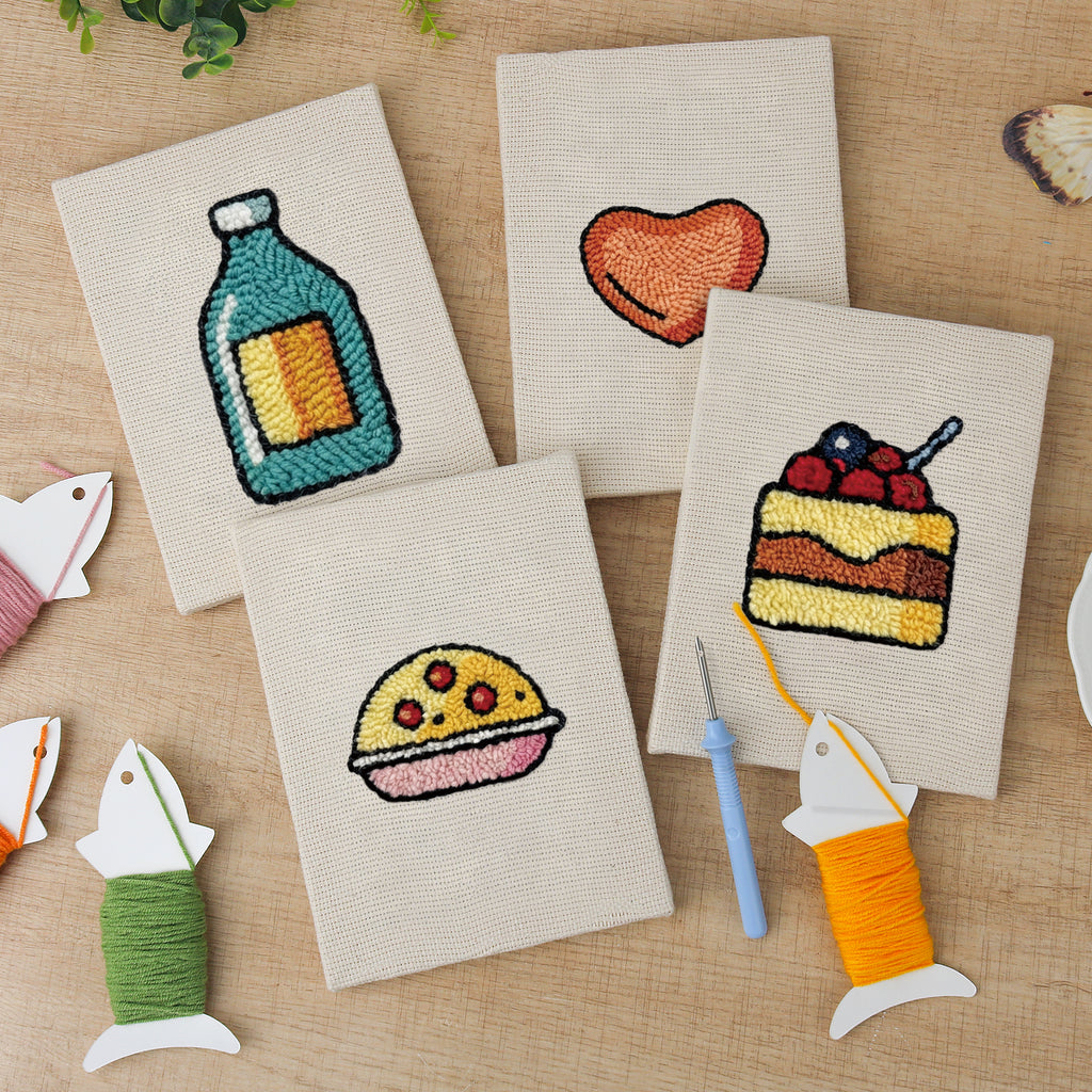 Snacks & Desserts 28 | Mini Punch Needle Kit
