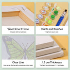 6 Mini Paintings | Butterfly Set