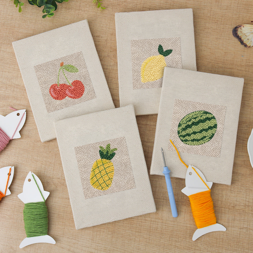 Fruits & Vegetables 27 | Mini Punch Needle Kit