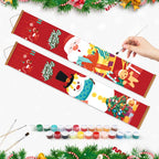 Paint-by-Number Door Panels – Santa & Snowman Set