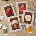 Fruits & Vegetables 9 | Mini Punch Needle Kit