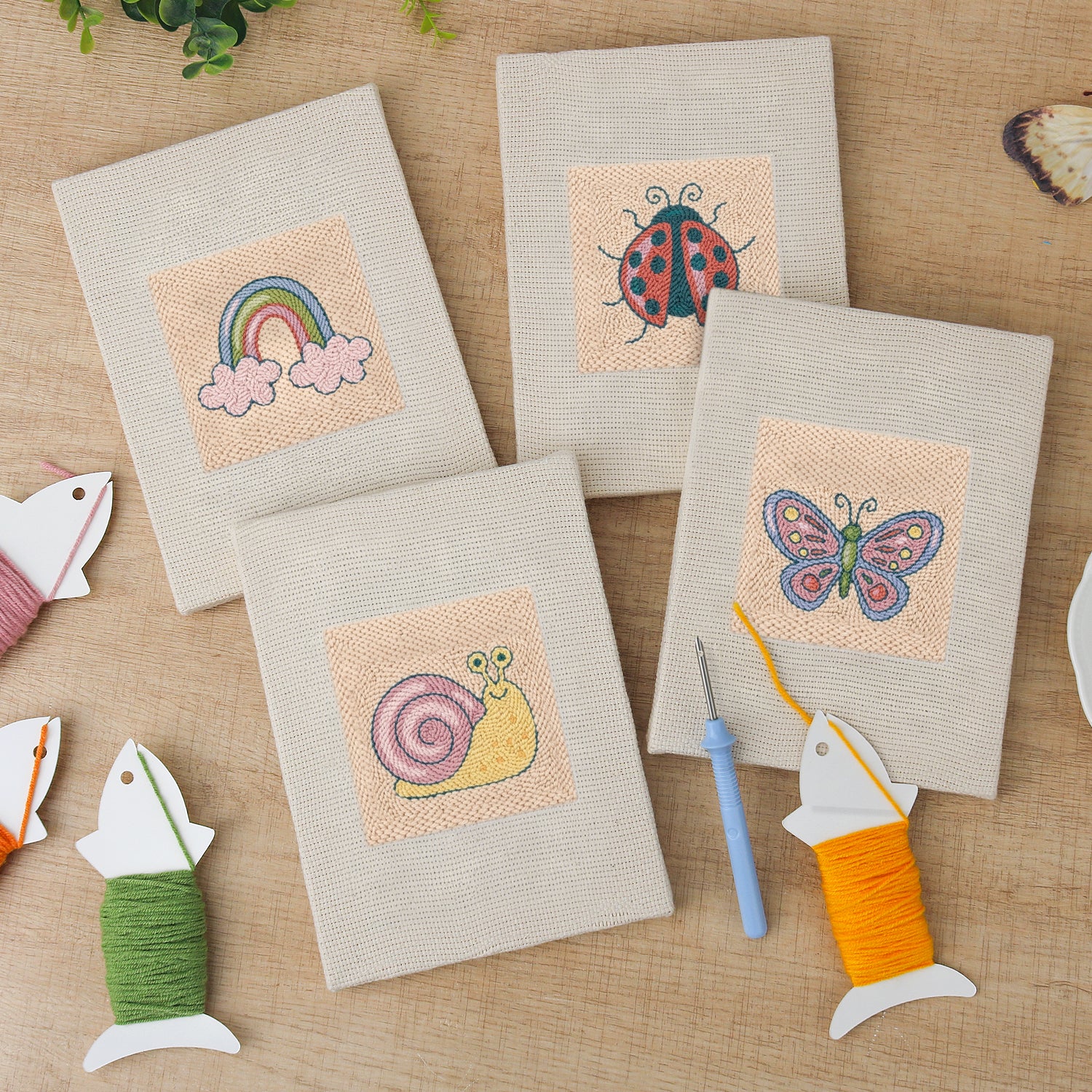 Animals & Nature 1 | Mini Punch Needle Kit