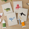 Sea Animals 4 | Mini Punch Needle Kit