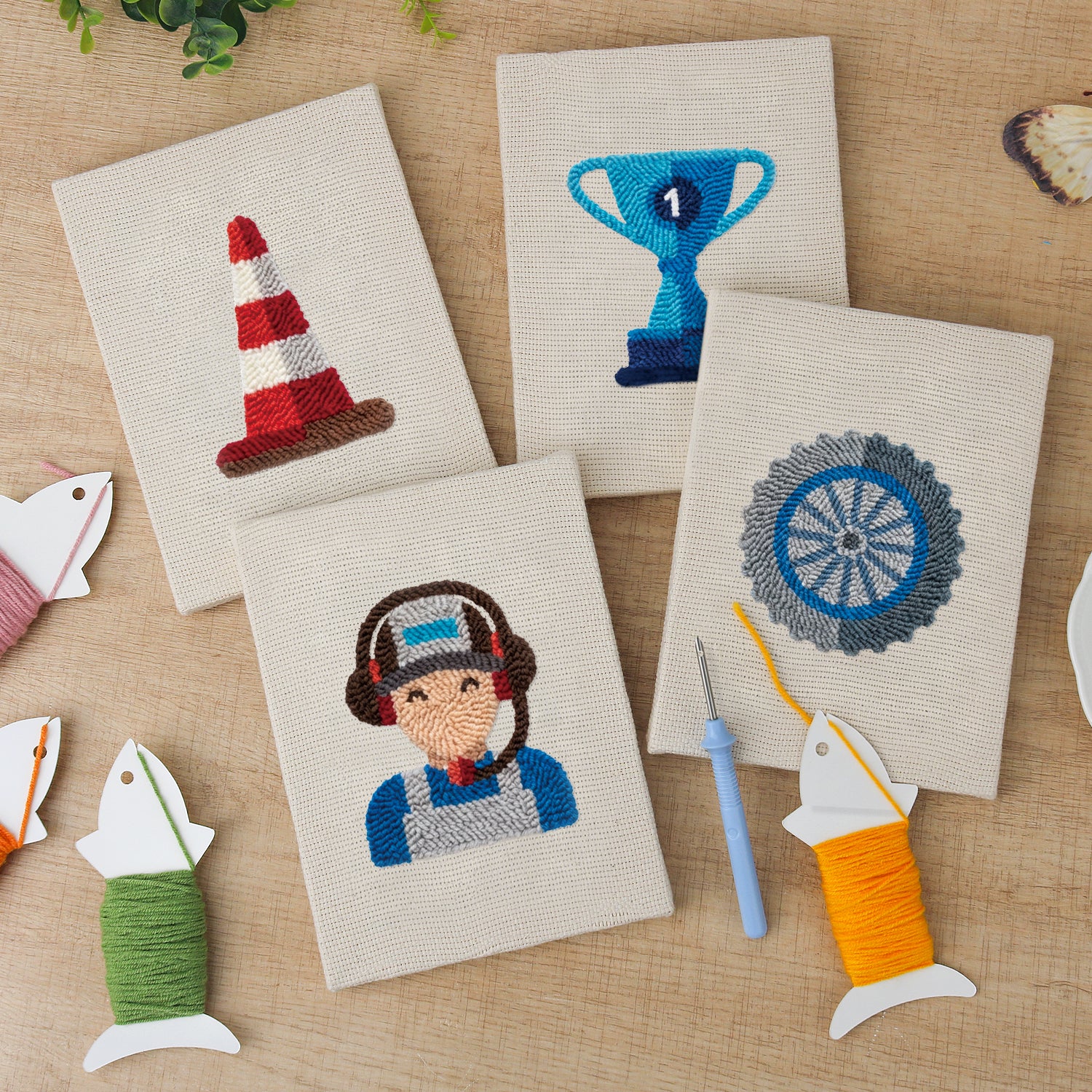 Racing & Tools 4 | Mini Punch Needle Kit