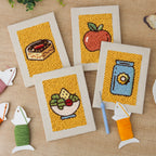 Snacks & Desserts 22 | Mini Punch Needle Kit