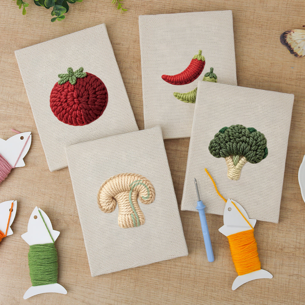 Fruits & Vegetables 29 | Mini Punch Needle Kit