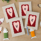 Love & Valentine 1 | Mini Punch Needle Kit