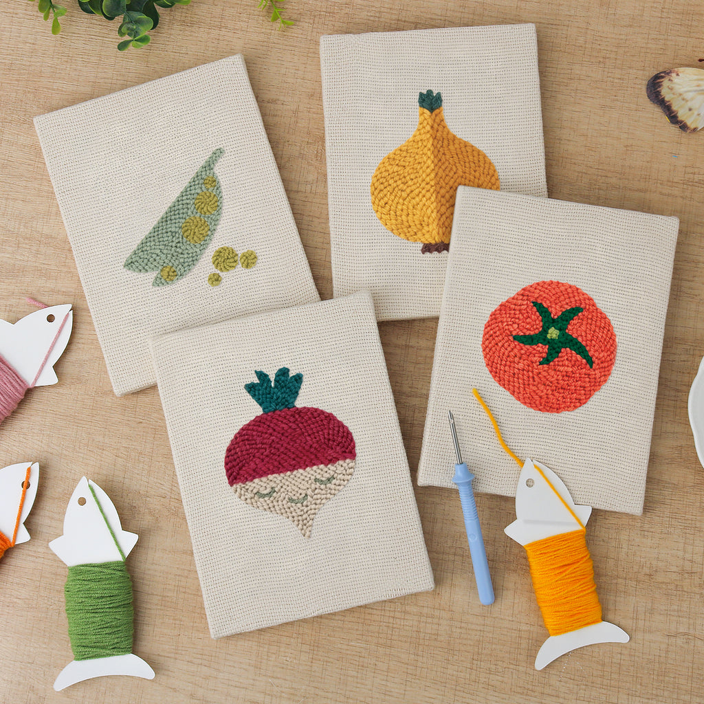 Fruits & Vegetables 24 | Mini Punch Needle Kit