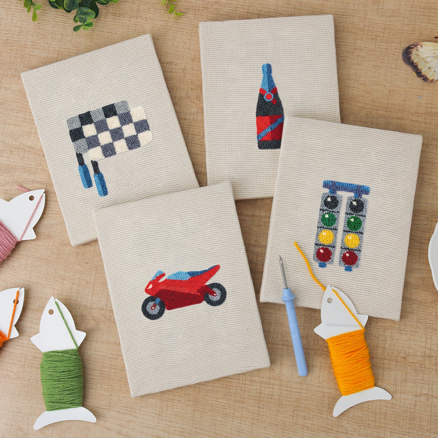 Racing & Tools 3 | Mini Punch Needle Kit