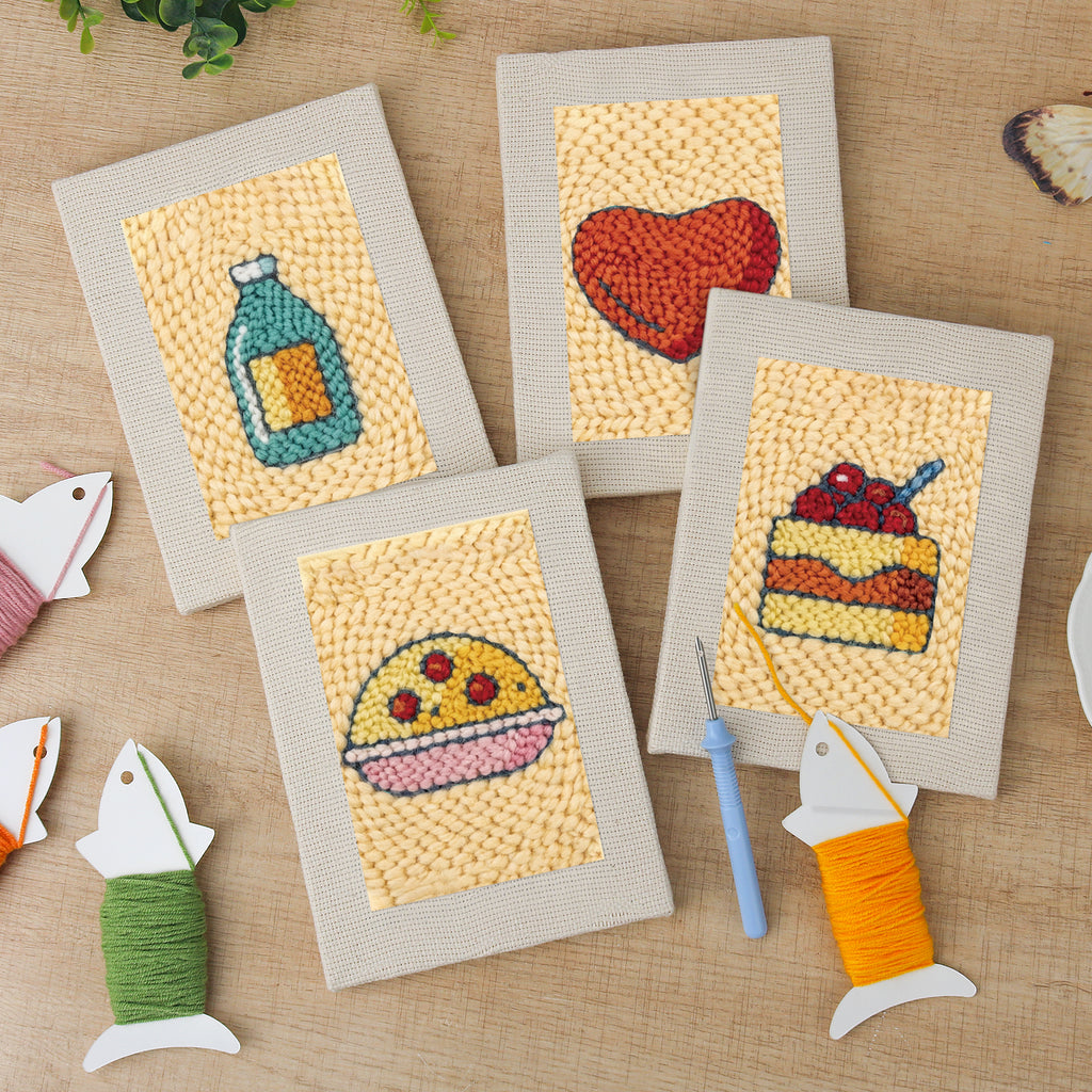 Snacks & Desserts 29 | Mini Punch Needle Kit