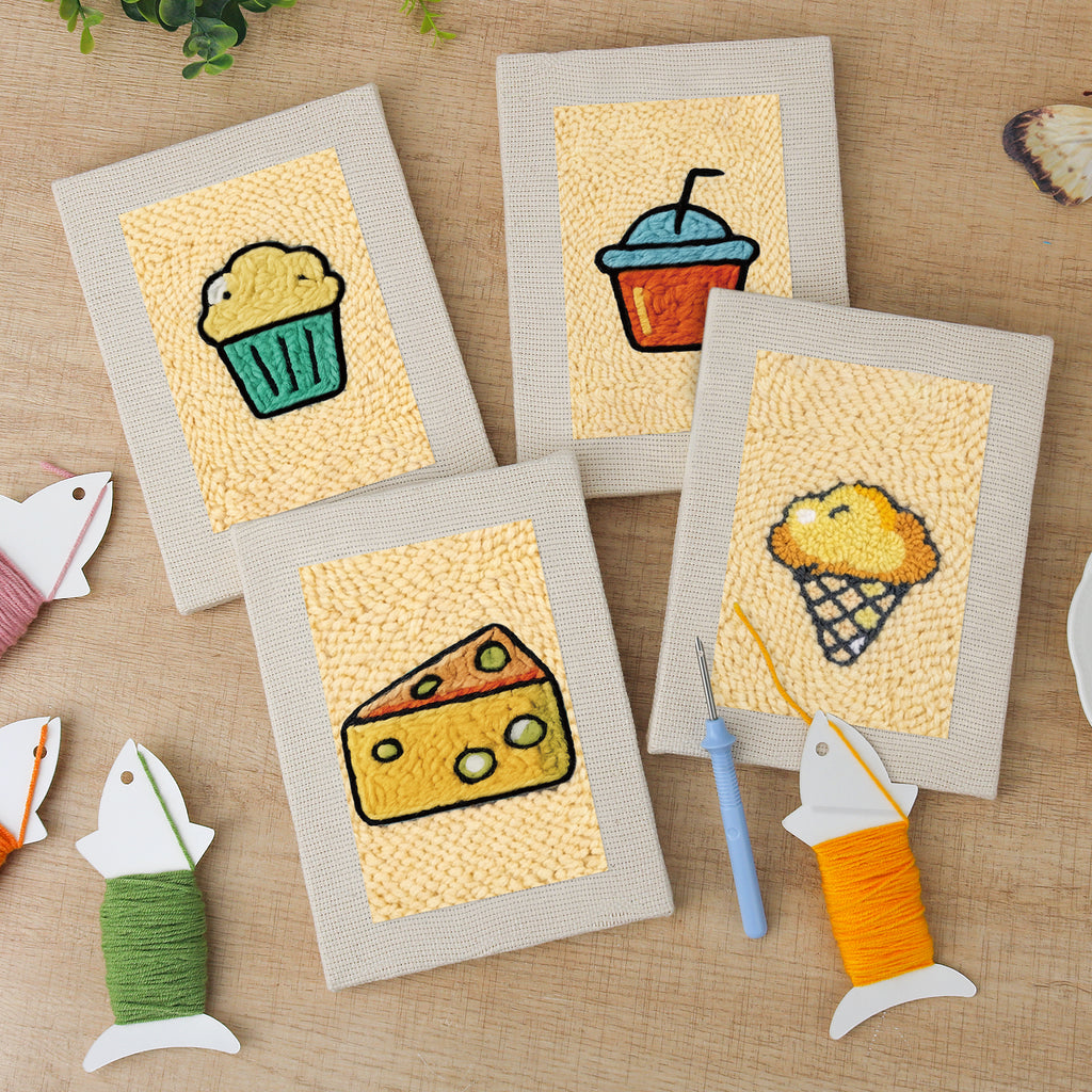 Snacks & Desserts 31 | Mini Punch Needle Kit
