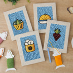 Snacks & Desserts 3 | Mini Punch Needle Kit