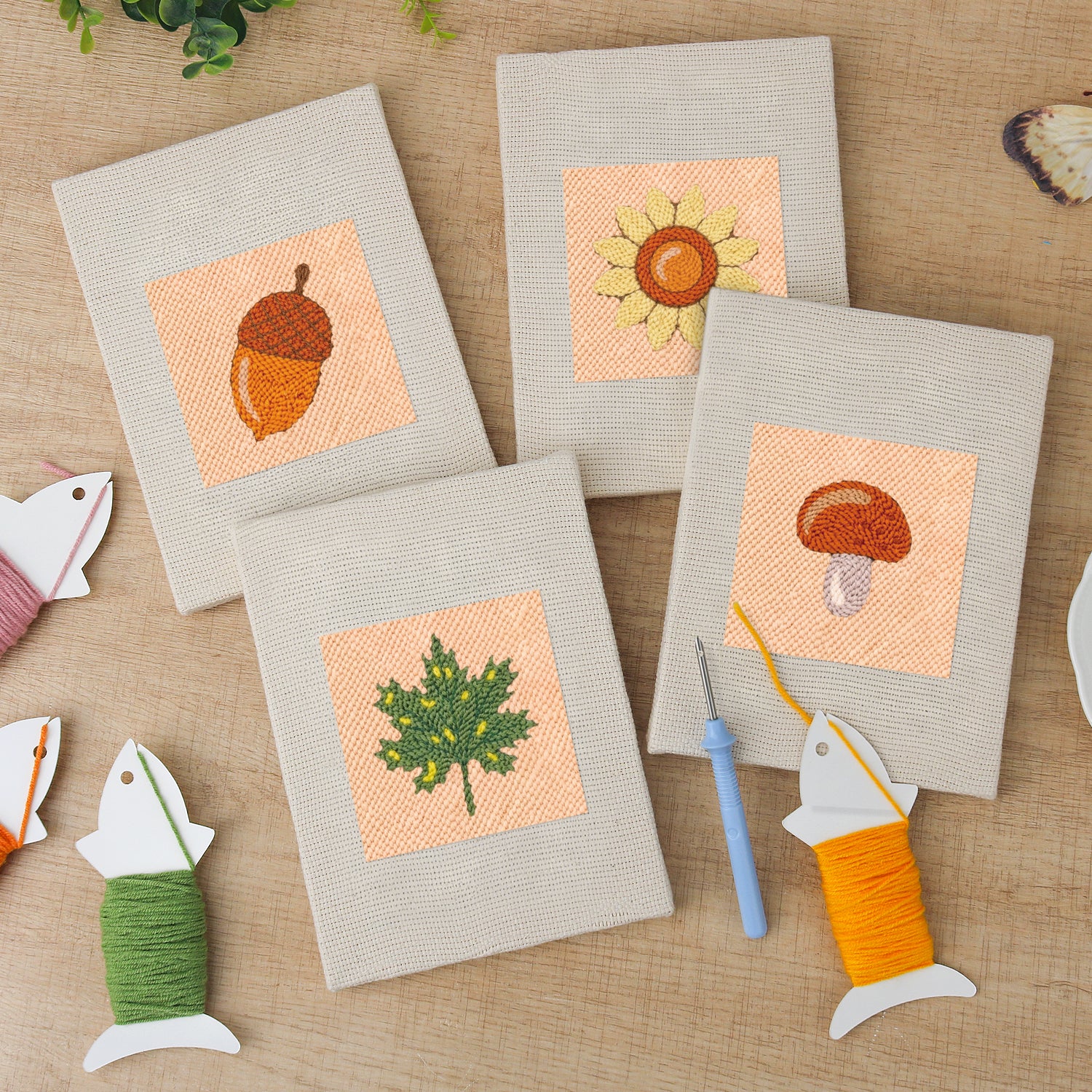 Fruits & Vegetables 26 | Mini Punch Needle Kit