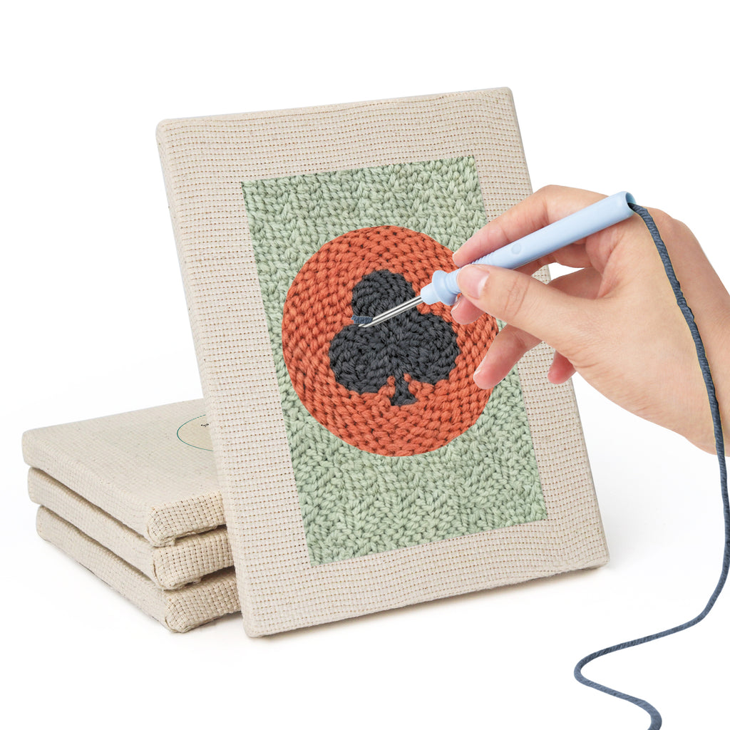 Playing Cards 2 | Mini Punch Needle Kit