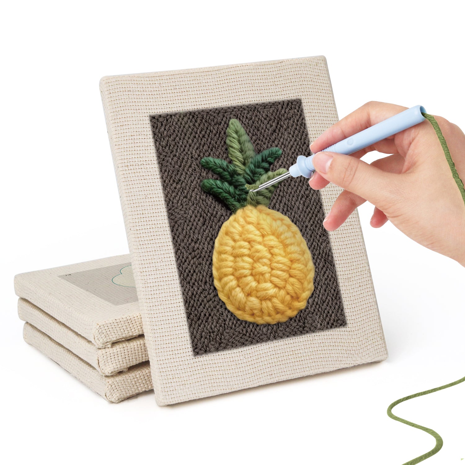 Fruits & Vegetables 18 | Mini Punch Needle Kit