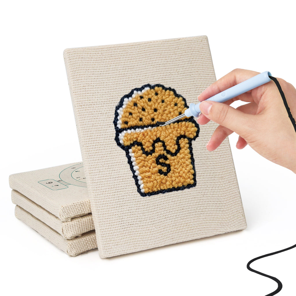 Snacks & Desserts 1 | Mini Punch Needle Kit