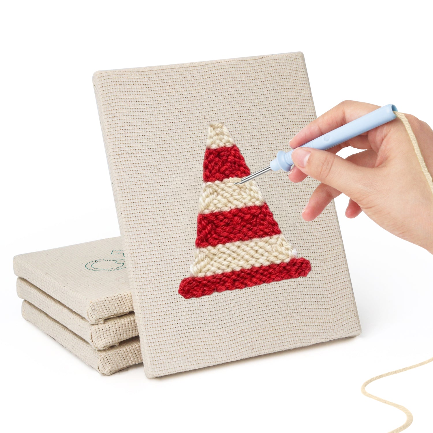 Traffic & Road Signs 1 | Mini Punch Needle Kit