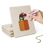 Floral Plants 4 | Mini Punch Needle Kit