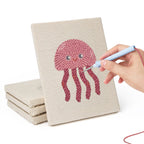 Sea Animals 8 | Mini Punch Needle Kit