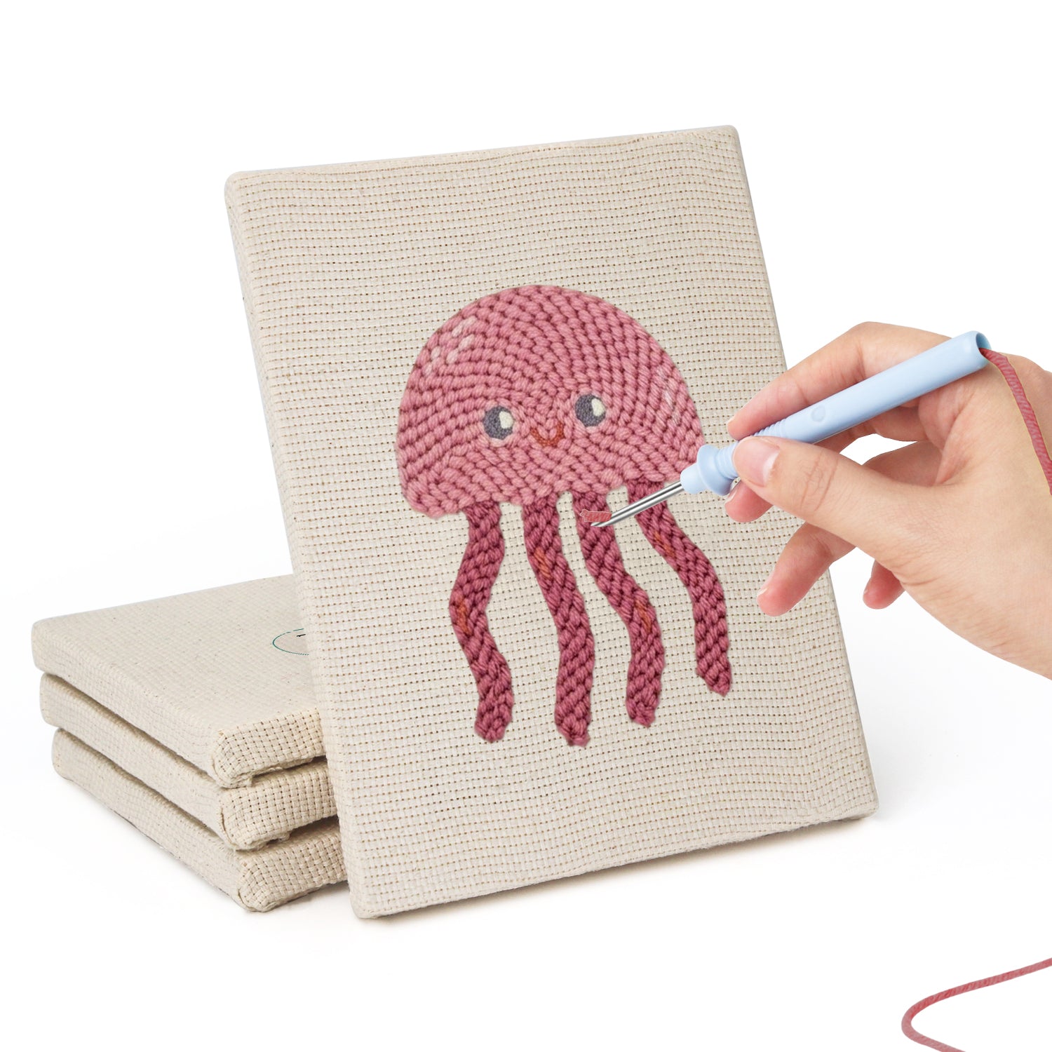 Sea Animals 8 | Mini Punch Needle Kit