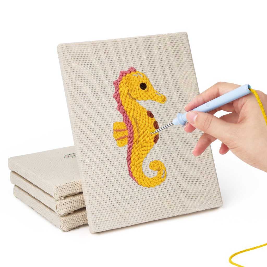 Sea Animals 7 | Mini Punch Needle Kit