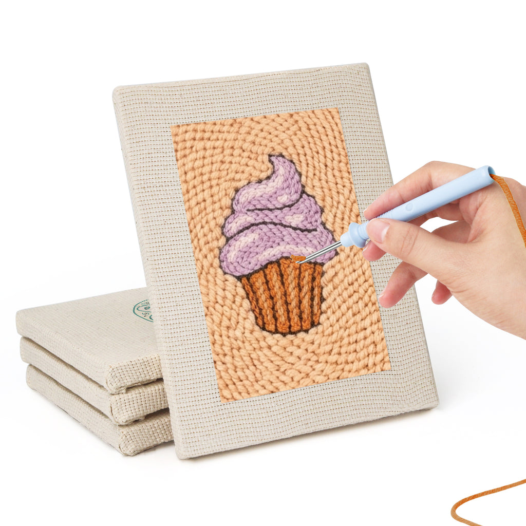 Snacks & Desserts 26 | Mini Punch Needle Kit