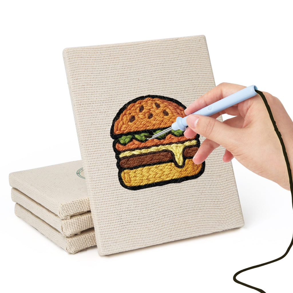 Snacks & Desserts 8 | Mini Punch Needle Kit