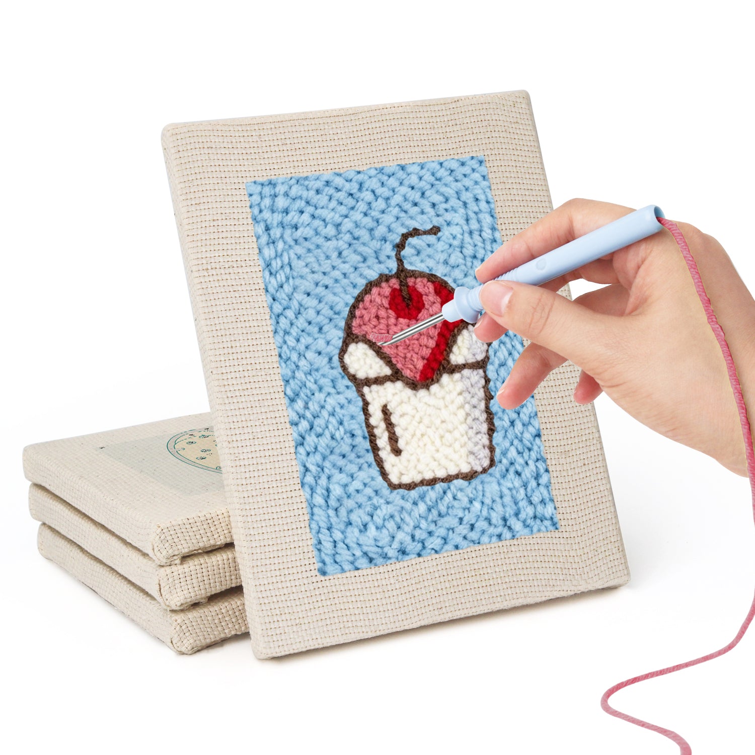 Snacks & Desserts 17 | Mini Punch Needle Kit