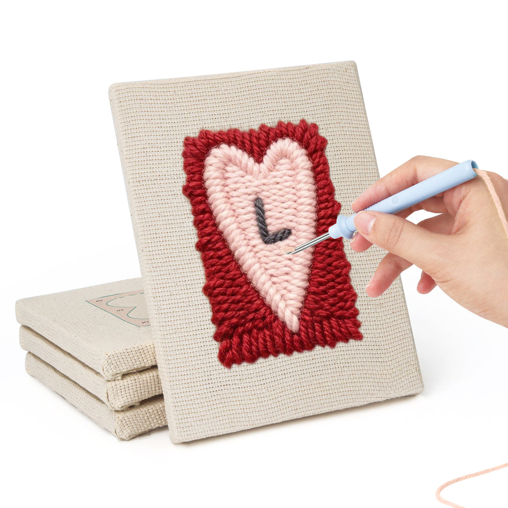 Love & Valentine 1 | Mini Punch Needle Kit