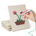 Floral Plants 2 | Mini Punch Needle Kit