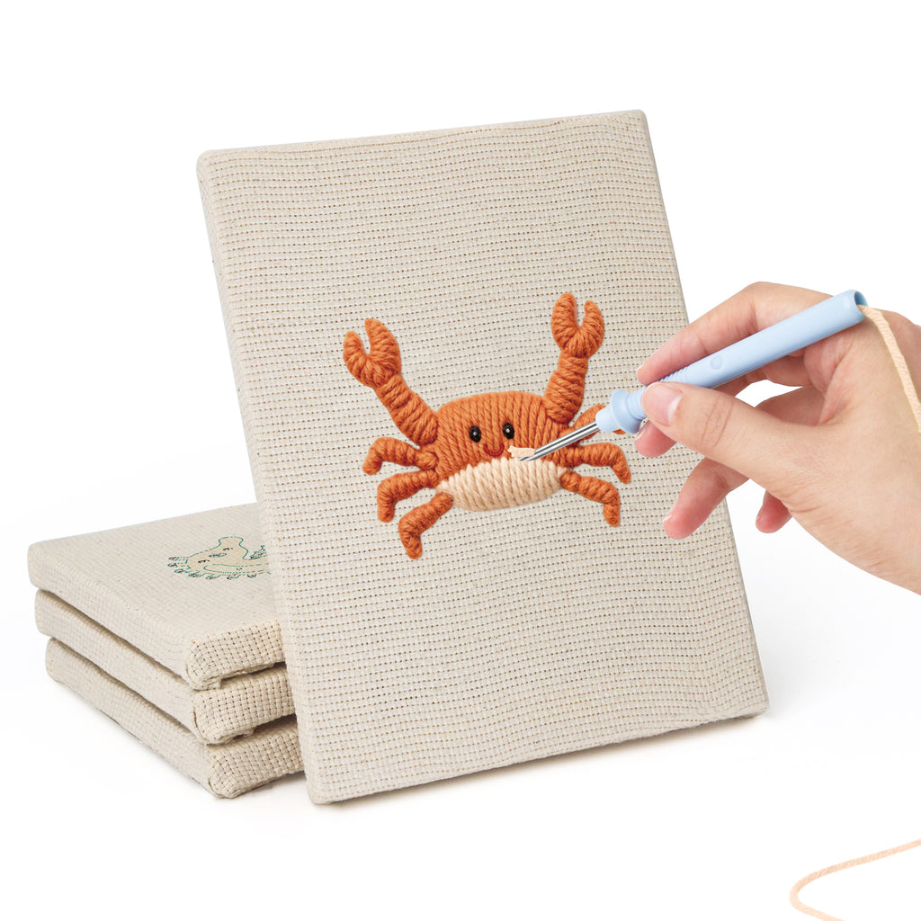 Sea Animals 3 | Mini Punch Needle Kit