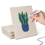 Potted Plants 13 | Mini Punch Needle Kit
