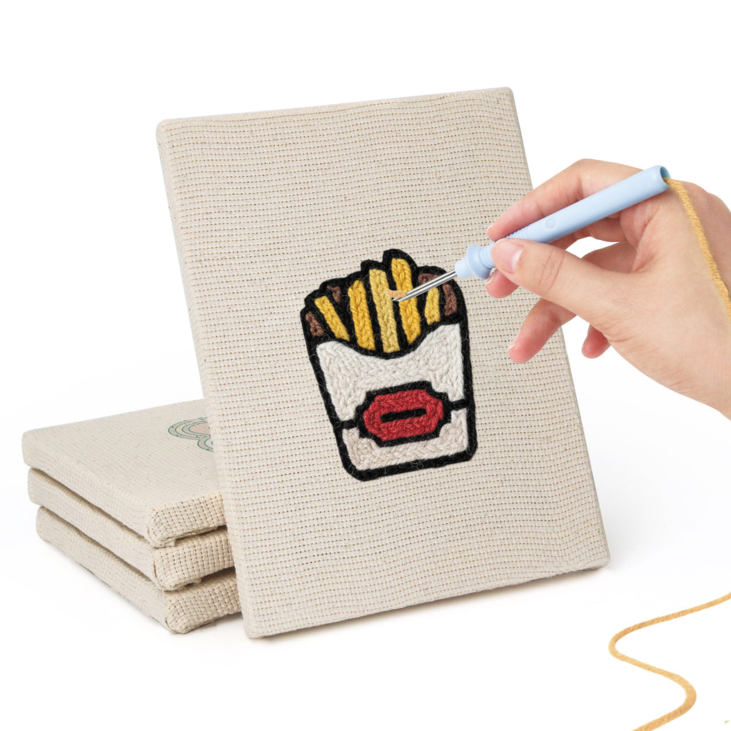 Fast Food 8 | Mini Punch Needle Kit