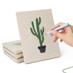 Cactus & Succulents 8 | Mini Punch Needle Kit