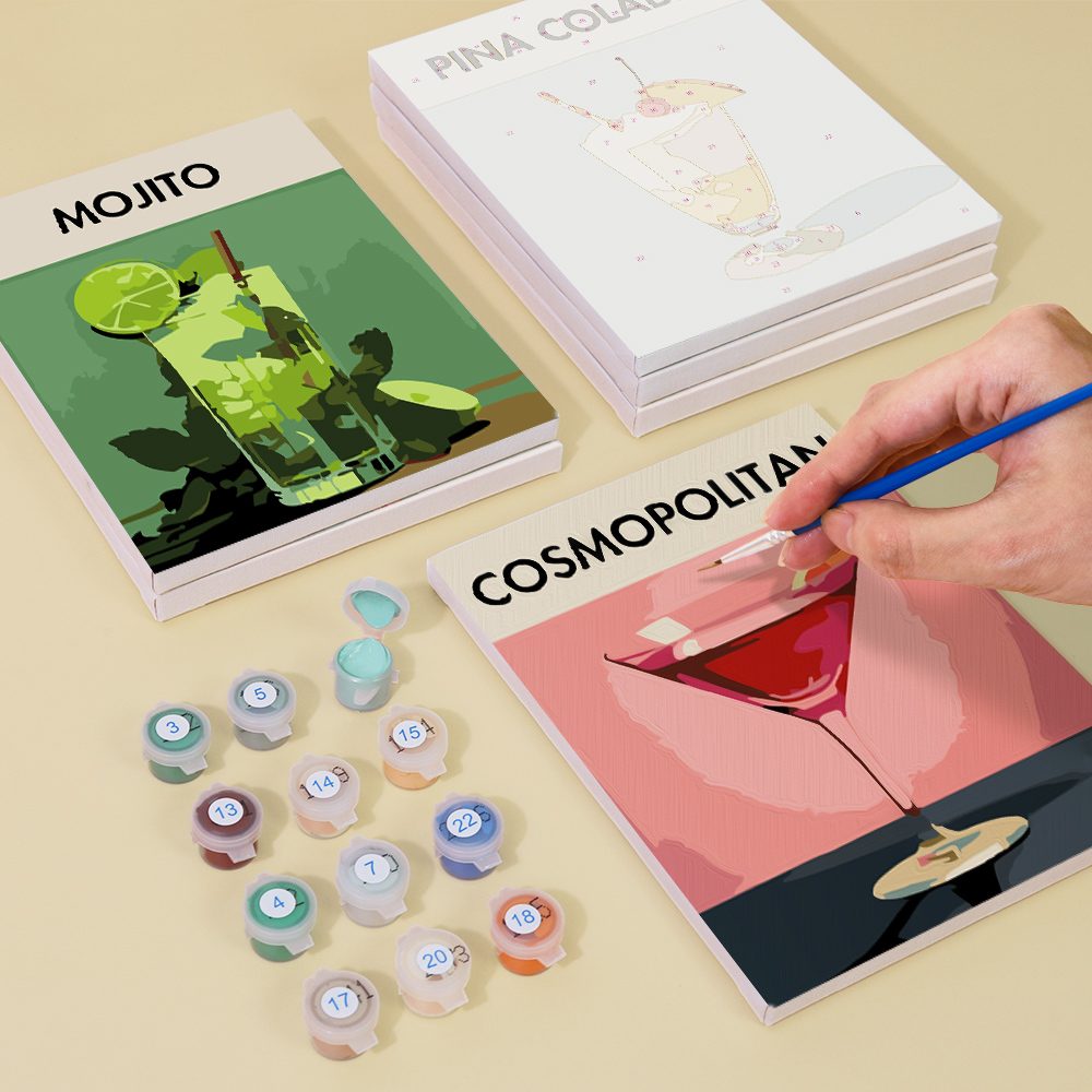 12 Mini Paintings | Deluxe Cocktail Bundle