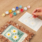 Mini Painting with Picture Frame – Flower Market Lisbon