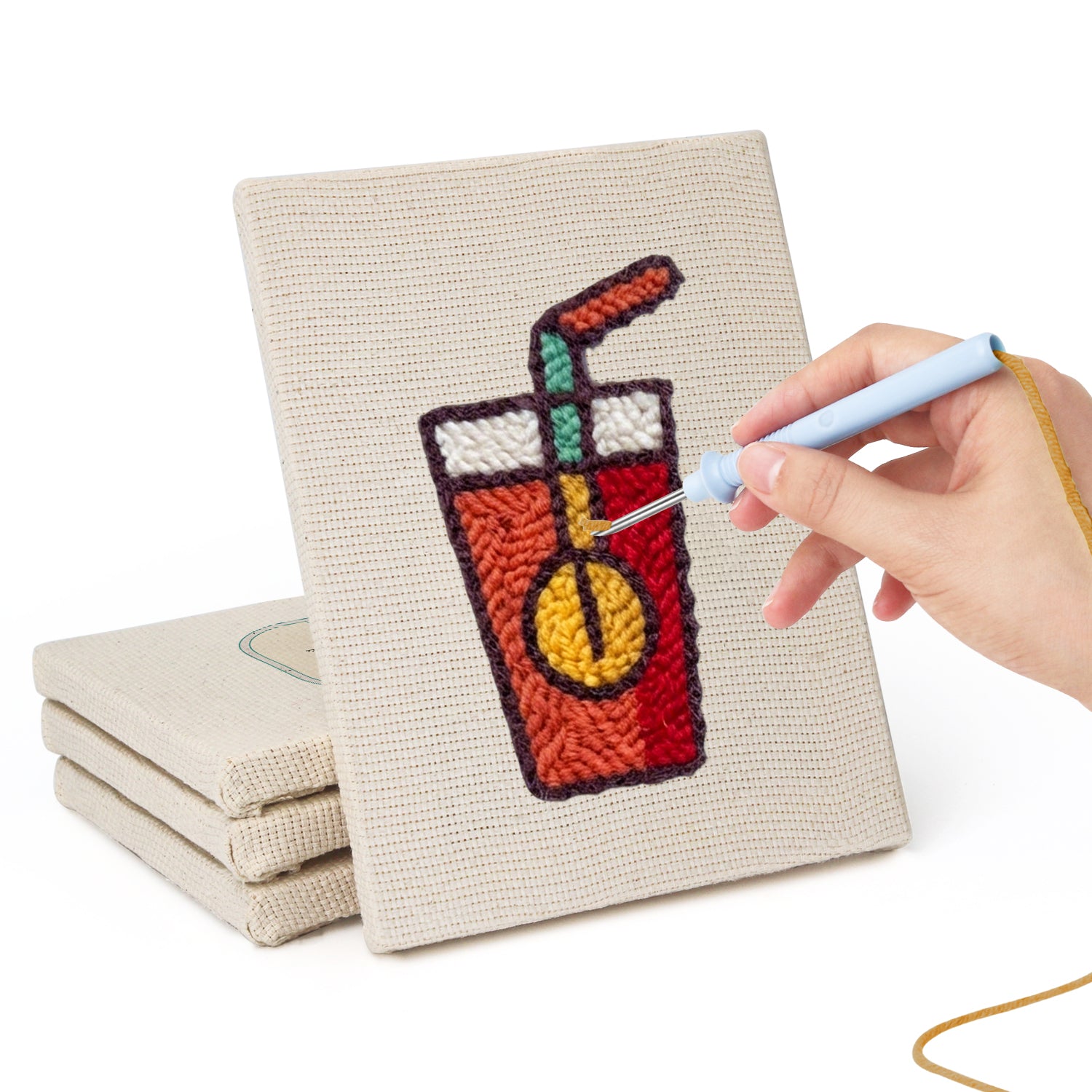 Fast Food 2 | Mini Punch Needle Kit