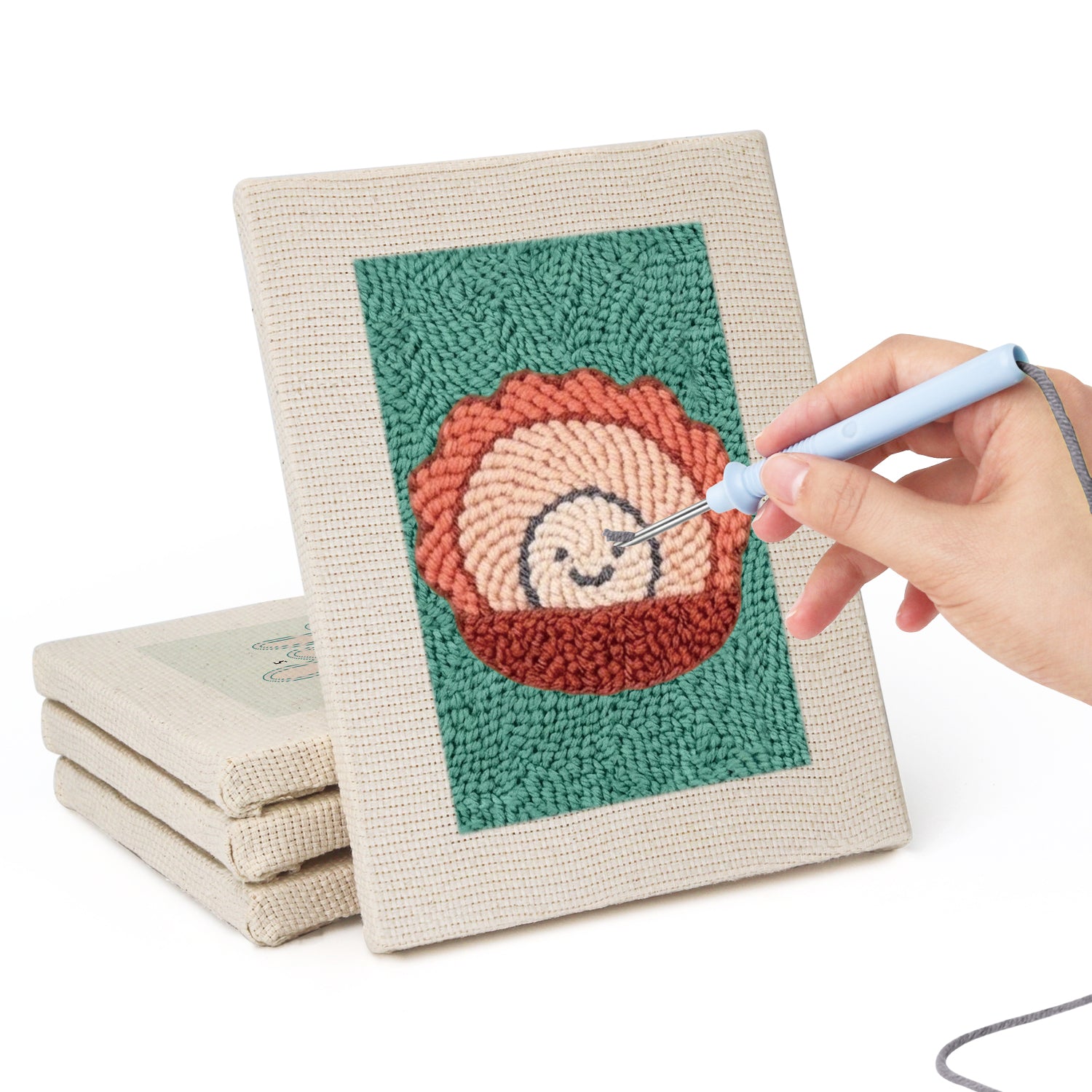 Sea Animals 10 | Mini Punch Needle Kit