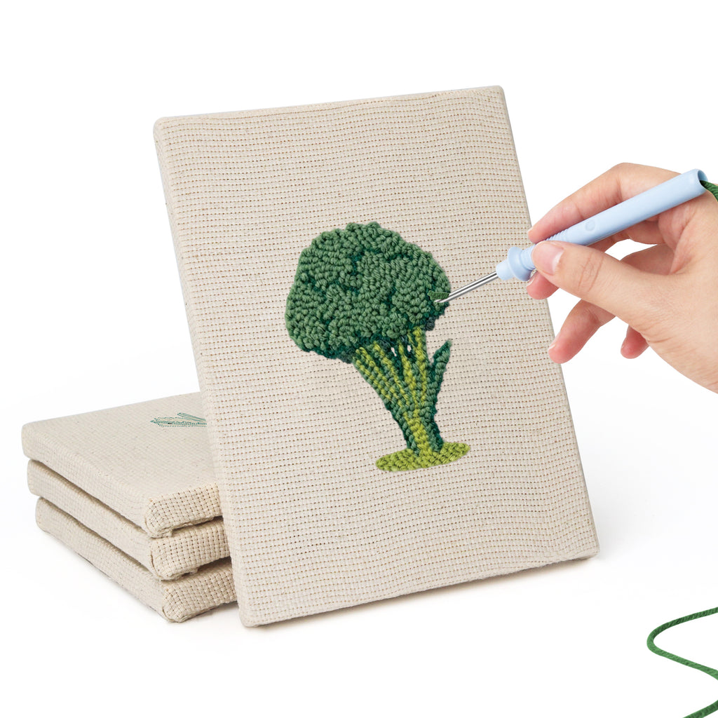 Fruits & Vegetables 8 | Mini Punch Needle Kit