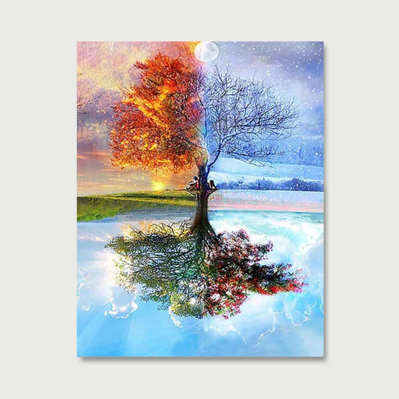 The 4 Seasons | Paint by Numbers