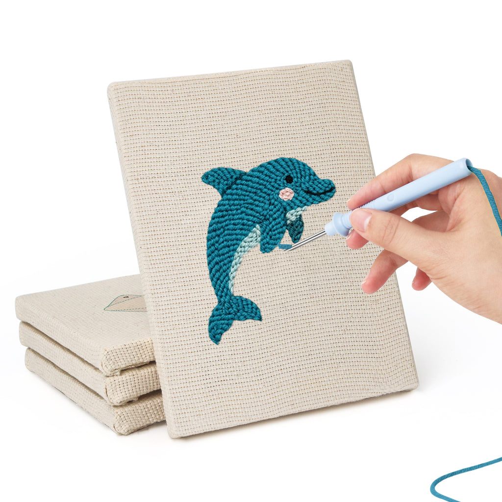Sea Animals 6 | Mini Punch Needle Kit