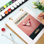 2026 Paint by Numbers desk Calendar | Deluxe Cocktail Edition