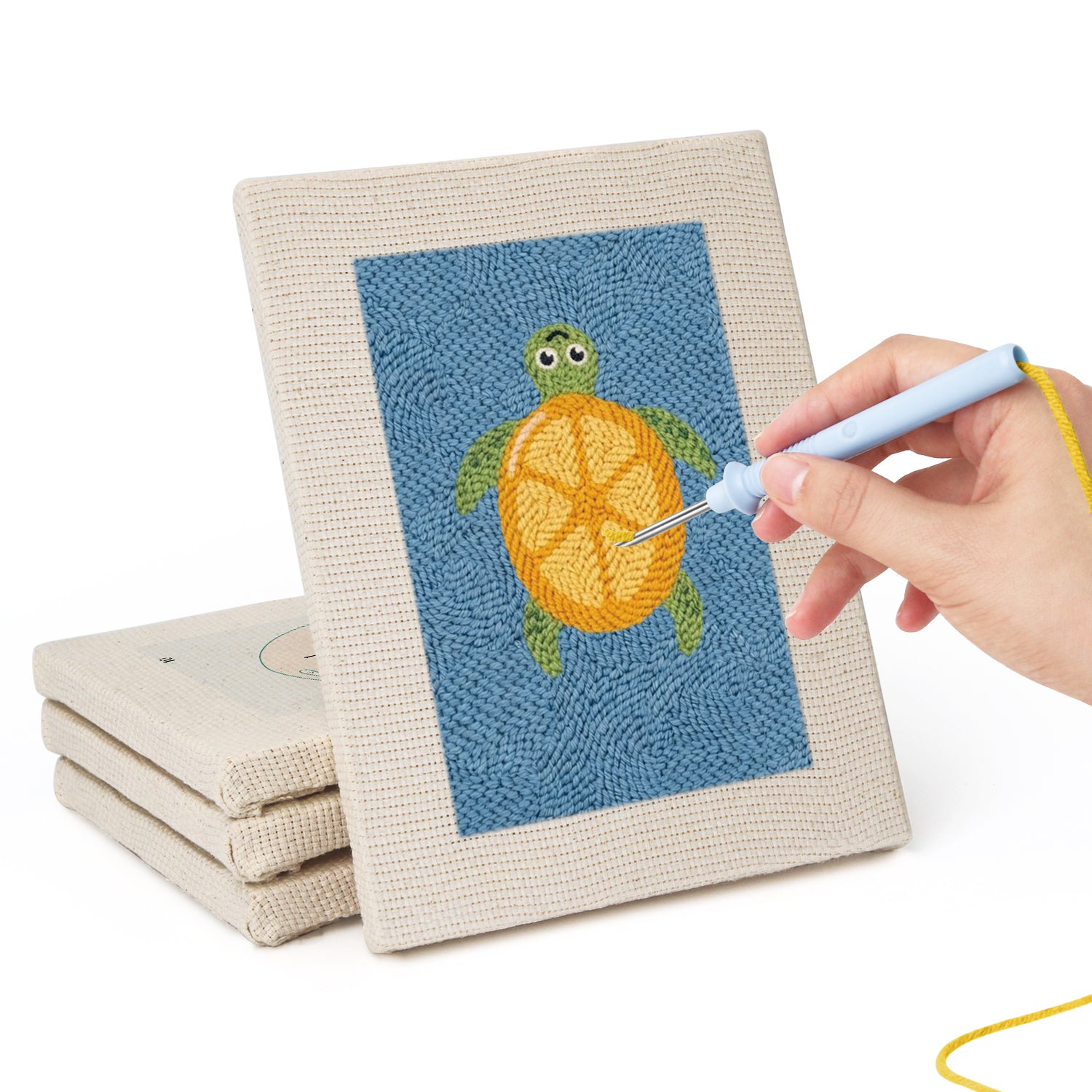 Sea Animals 9 | Mini Punch Needle Kit